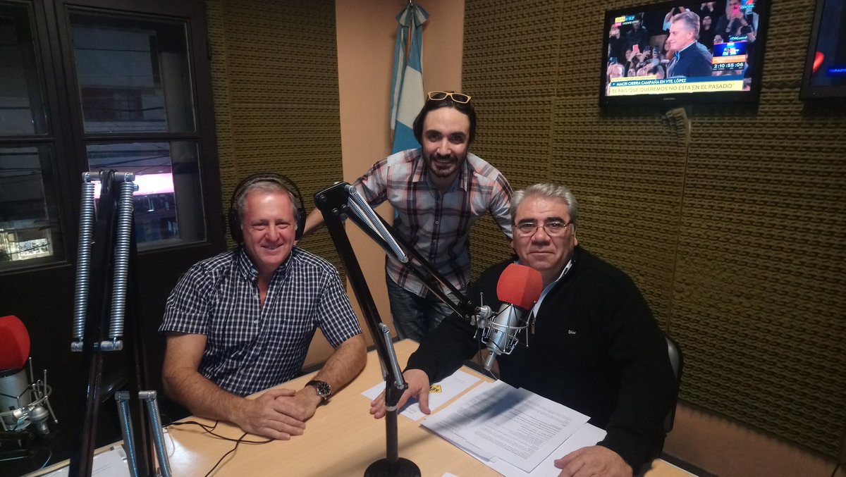 En @segeduvial en @radiodelmar987 hablando de la mirada en seguridad vial de #ComodoroPrimero