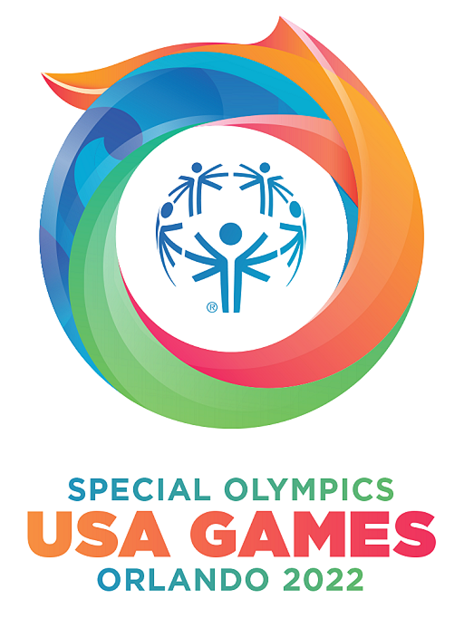 TimShriver's tweet photo. I'm so excited to help launch the logo for the @SpecialOlympics  @2022USAGames! Created by 9 athlete designers, the mark  shows the power of unity while blending in elements reminiscent of Florida, where the Games will take place. 

Can't wait to watch as we #ShineAsOne! https://t.co/xWcH2t5Jqx