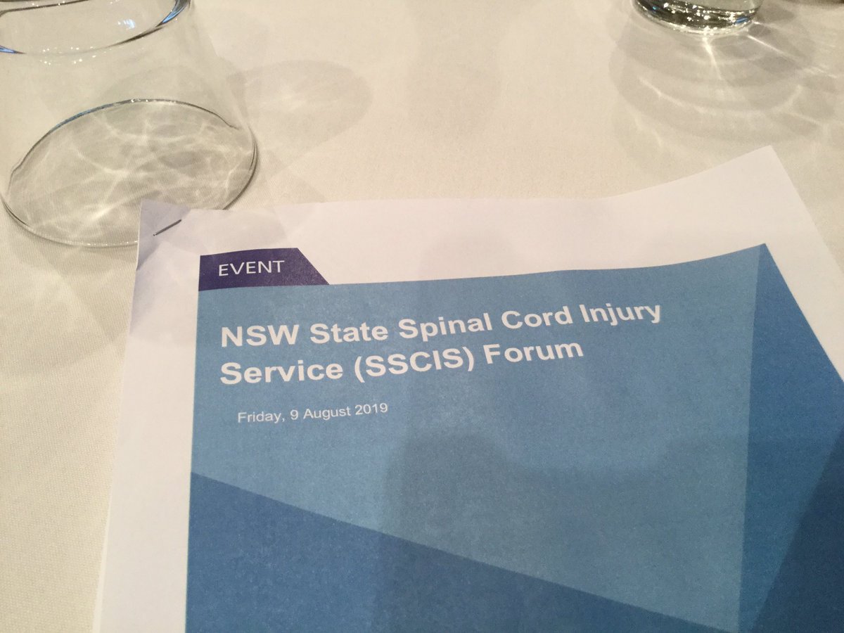 Looking forward to great conversations about Spinal Care priorities in NSW <a href="/nswaci/">NSW Agency for Clinical Innovation</a> ! #SSCIS19