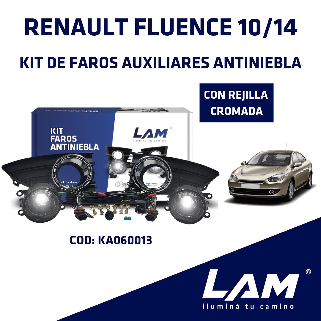 LAM on Twitter: "Kit de Faros Auxiliares Antiniebla adaptable para Renault Fluence 10/14. los mejores productos para tu vehículo.👍 . #lineaadaptable #renaultfluence #kitdefarosauxiliares https://t.co/XJp7XpgYlk" / Twitter