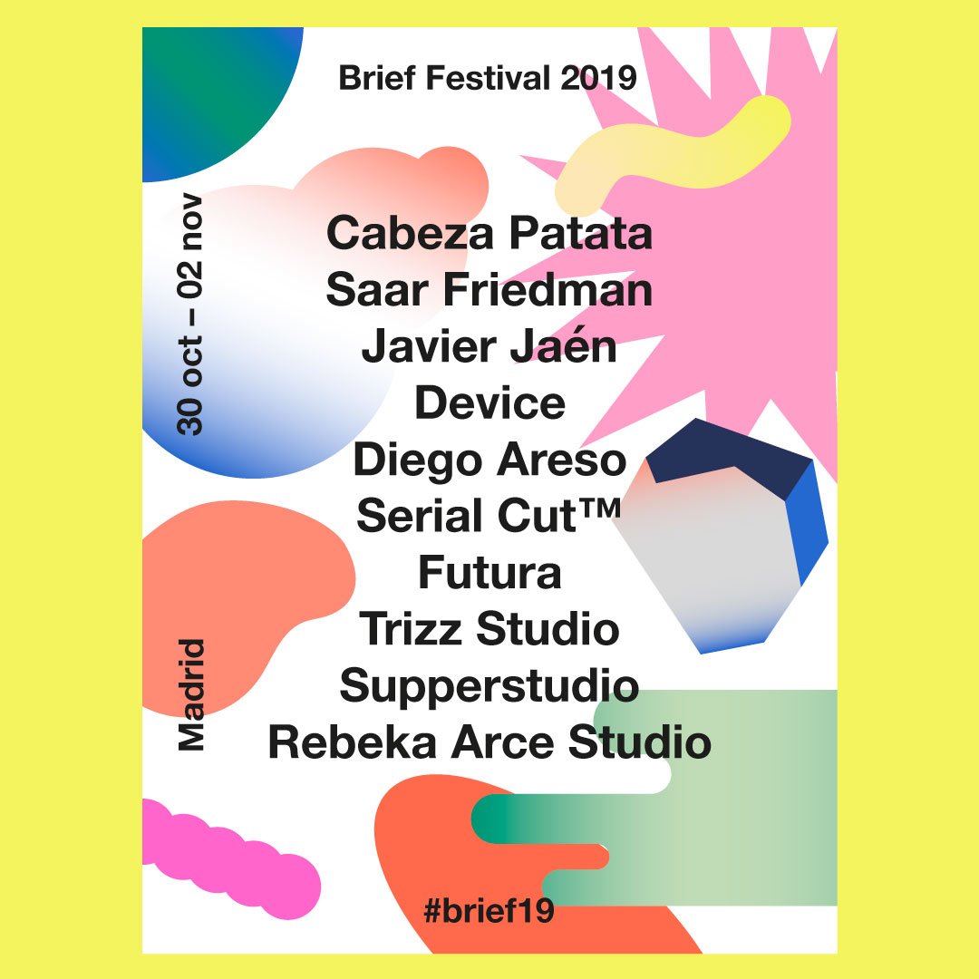 ¡Ya tenemos poster para #Brief19!