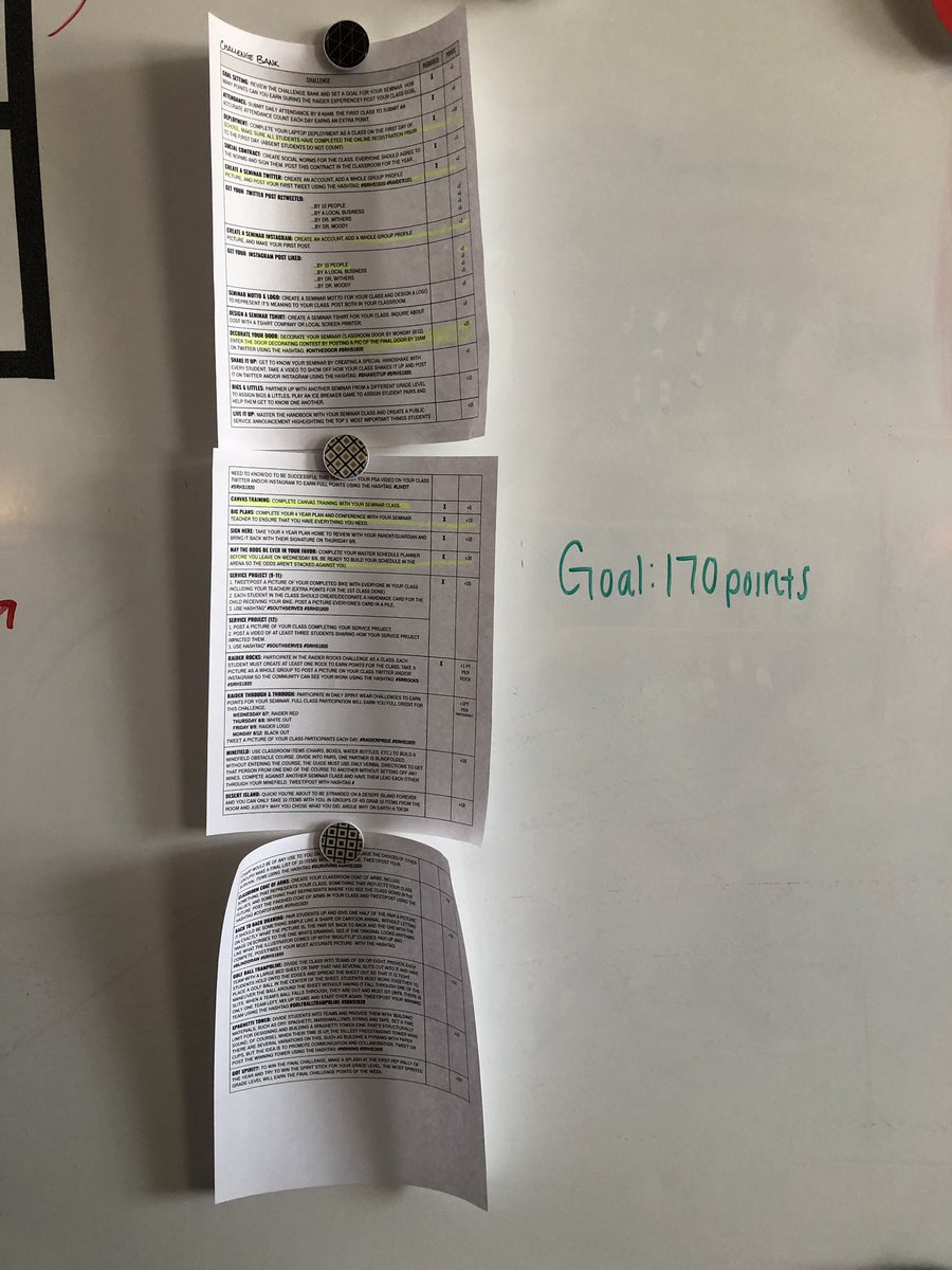 srhsseminar2020's tweet photo. Harrison seminar is going for 170+ points this week 👊🏼🎉 https://t.co/82vS3NV7lE