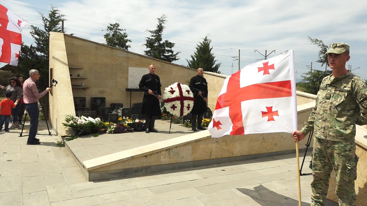 TsikhelashviliK's tweet photo. Glory to #Heroes who fought bravely against #Russian invasion & #Occupation 11 years ago. We continue our #Peaceful fight for the aims they gave their lives for. For #Freedom #independence #Unity #Peace #Georgia #ShindisiHeroes #August2008 https://t.co/2B2w8pyjPf