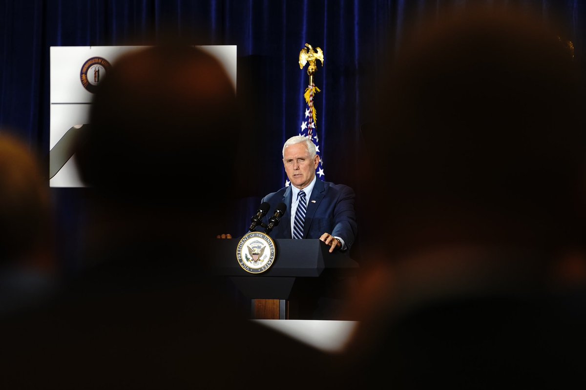 VP45's tweet photo. President @realDonaldTrump and @GovMattBevin have been standing with the people of Kentucky and making real progress since day one. Since President Trump took office, 34% fewer opioids have been prescribed in this country &amp; overdose death has decreased by nearly 5%. https://t.co/LEXQZ7mH0R