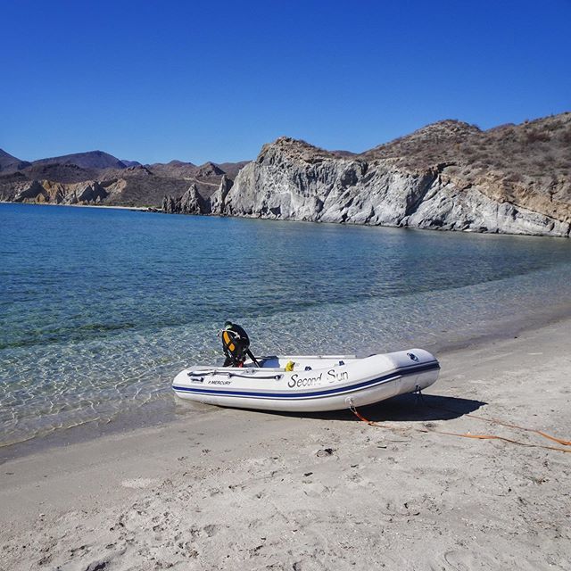 dkeahey's tweet image. Made it to the Baja side of the sea, after a remarkably peaceful crossing! ⛵️🌅👍 All my recent #Baja travel has been by land, driving around in my camper, Zennie.  This is a bit different, getting around in one of these little rubber things! 😜 #howthe… ift.tt/2YxOx1W
