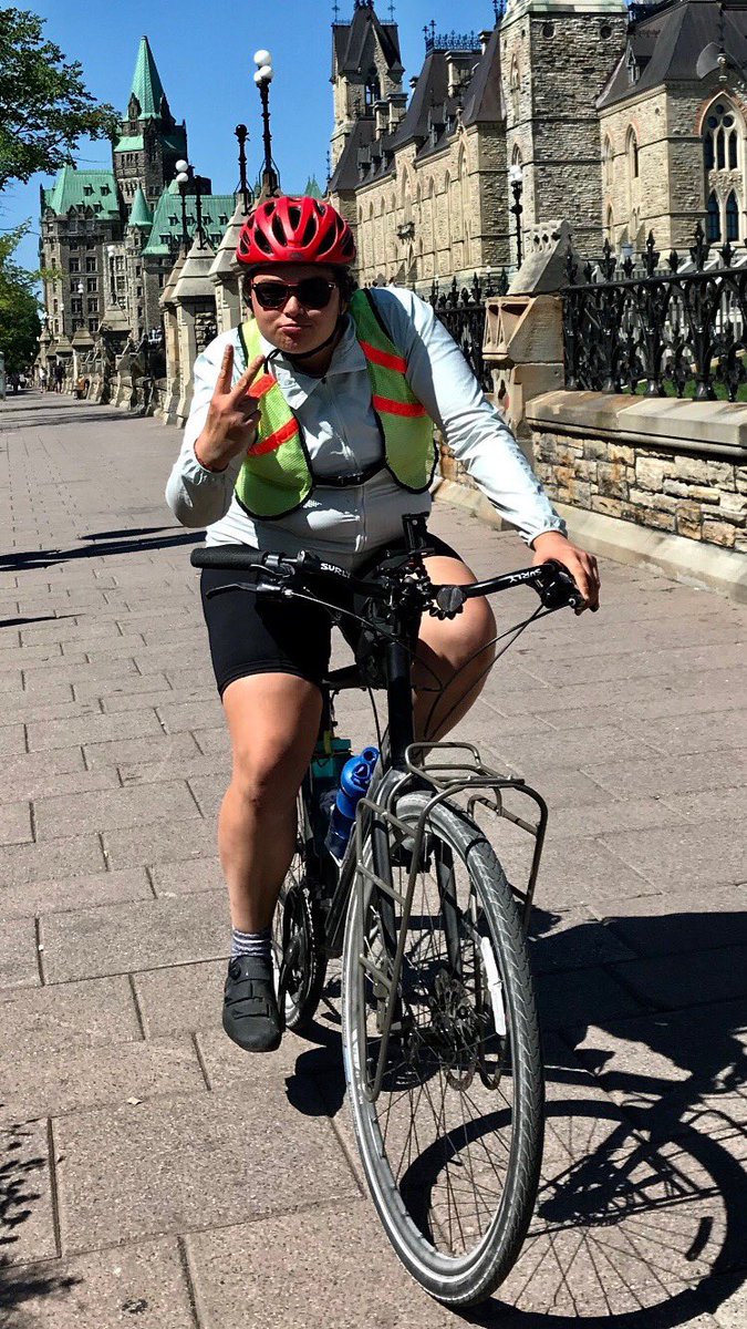 RomeoSaganash's tweet photo. ⁦@HTooktoo⁩ is my Super Hero! Congrats Hannah on complete the 1st and major part of your Journey across Canada to raise awareness of the suicide epidemic in Nunavik; We are so proud of you and deeply grateful for what you’re doing. https://t.co/fm22o4kxE9