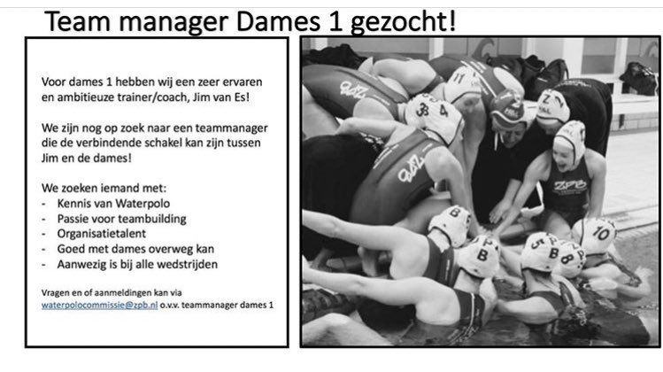 ZPBarendrecht's tweet photo. Of is dit meer iets voor jou?? #laatvanjehoren 👍🏼🤽🏼‍♀️ https://t.co/RpdqEFY5GU