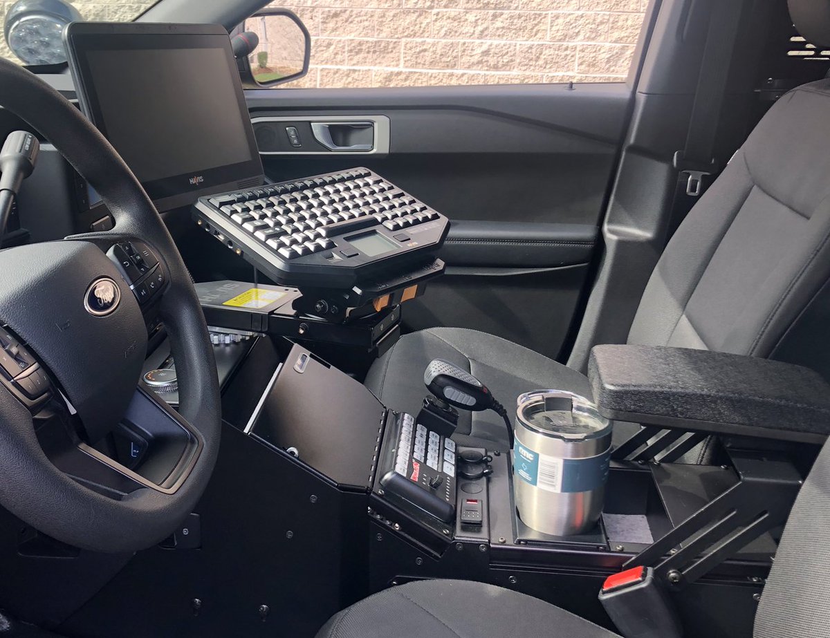 havisinc's tweet photo. Havis is busy getting this Ford 2020 Interceptor Utility ready for the Police Fleet Expo next week in Savannah, GA.
Nala decided to help out too!
#HavisEquipped #Rugged #K9 #PFE2019 #SolutionSelling #FordInterceptorUtility #FordMotorCompany https://t.co/U1ktqM9J6u
