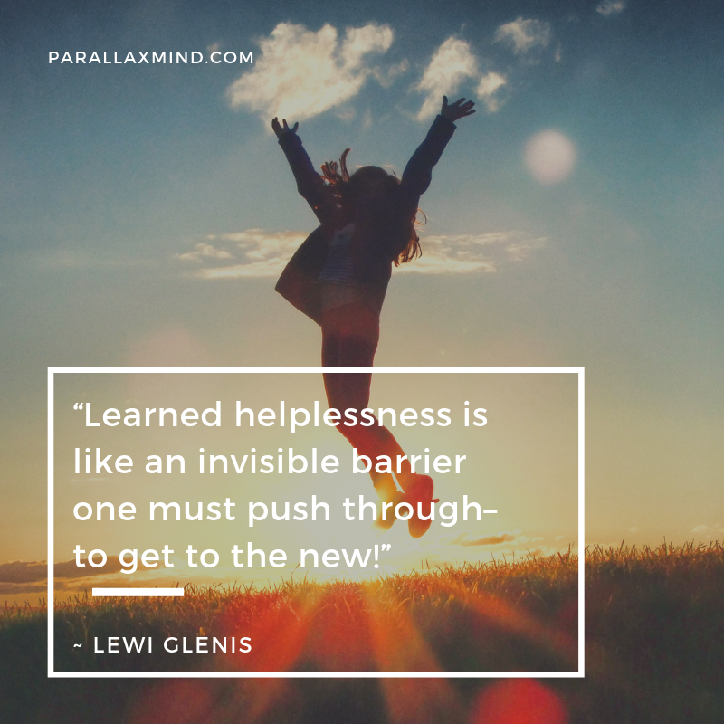 parallaxmind's tweet image. “Learned helplessness is like an invisible barrier one must push through–to get to the new!” ~ Lewi Glenis

parallaxmind.com/law-of-attract…

#selflove #motivation #abundance #spiritualawakening #mindfulness  #spiritualgrowth