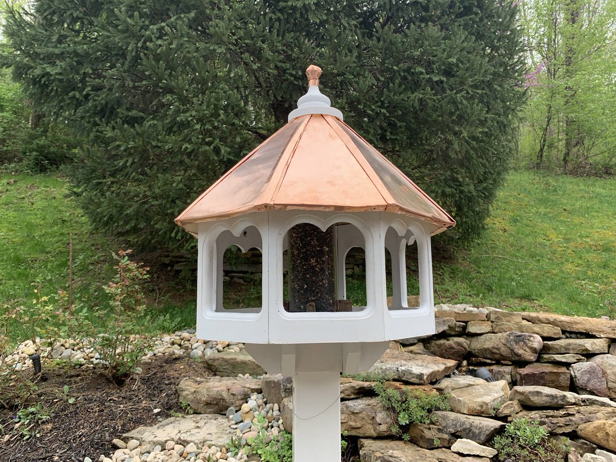 coppersheet's tweet photo. This birdhouse was restored with a beautiful new copper roof using our 30 gauge Copper Sheet Metal. #copper #copperroofs  #BasicCopper https://t.co/oGeUkixkZU https://t.co/AZr1zm3c6e