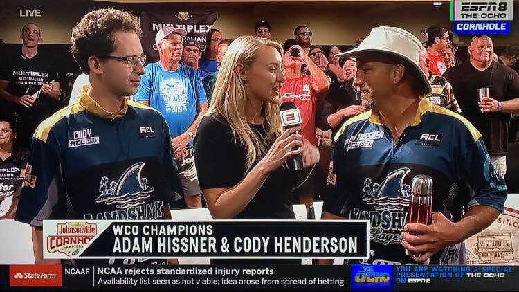 World Champions! @TilleyEndurable <a href="/localbagcompany/">Local Bags</a> <a href="/iplaycornhole/">American Cornhole League</a>