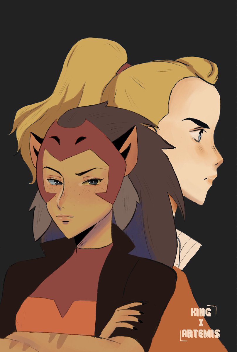 Kingxartemis's tweet photo. That was some season for these two huh 👀

[#catradora | #catra | #adora | #spop | #bringbackthejacket ] https://t.co/pyNZxEqeXZ