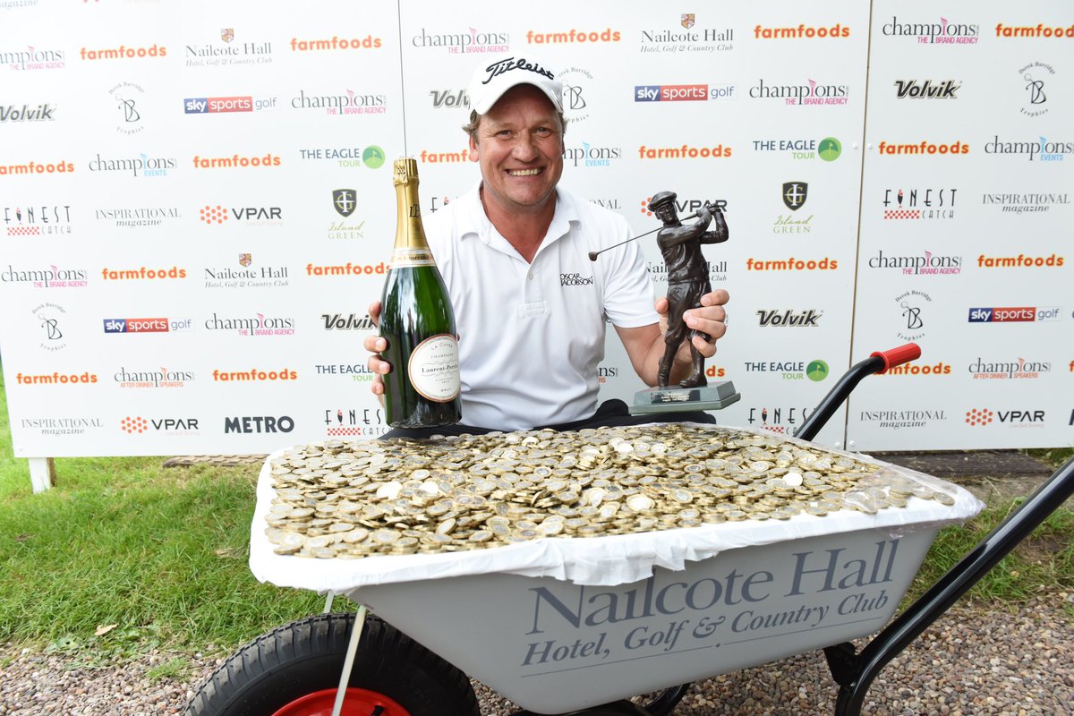 BritishPar3's tweet photo. Our fabulous winner, @jarmosandelin, pictured here with tournament host, @jacklin_tony, as well his son & caddie ⛳️🏆👏🏼
#winner #champion #golf #midlands #golfevent #bp3 @Champs_events @NailcoteHall @SkySportsGolf https://t.co/z7o6RyLoTg