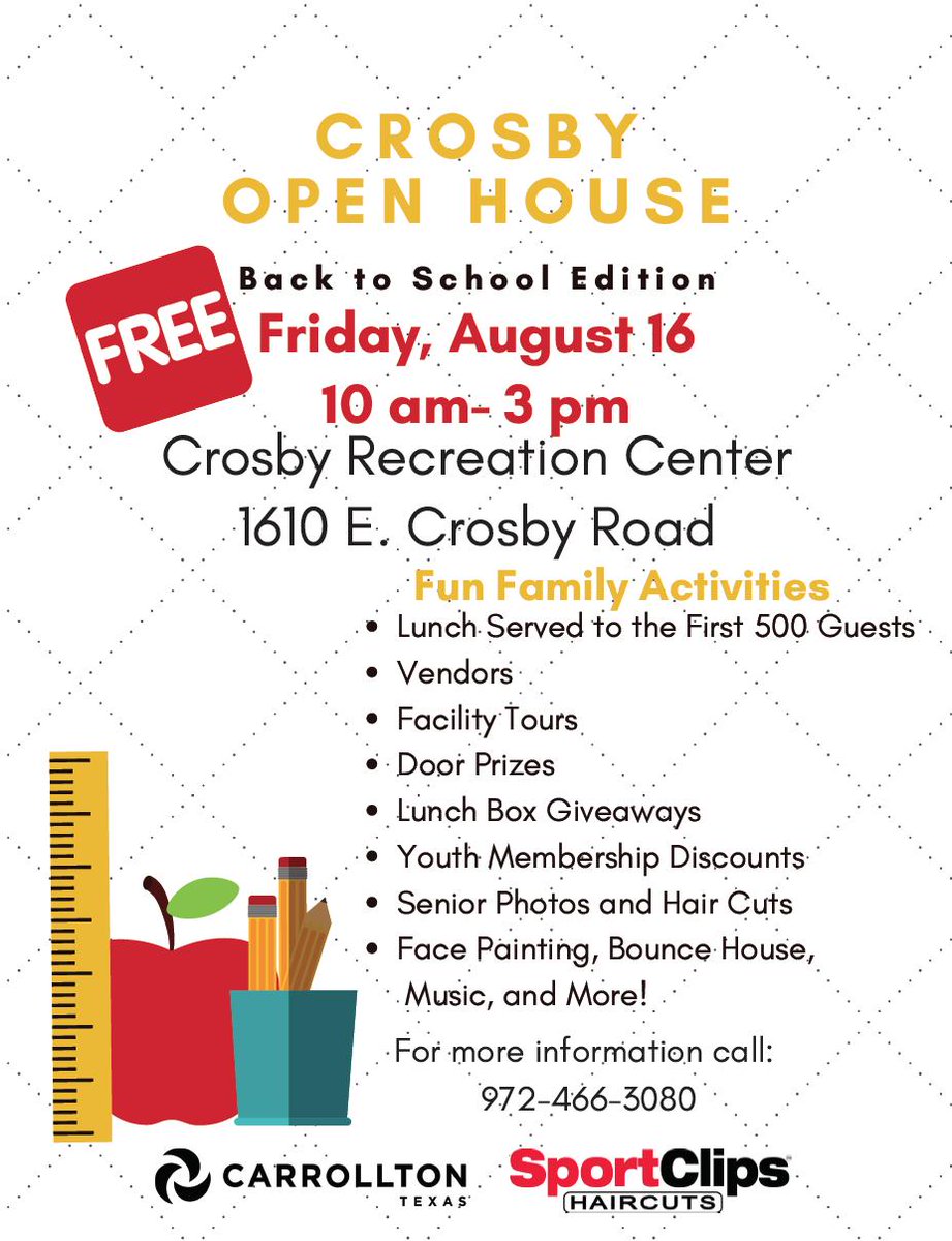 Cfbisd On Twitter Crosby Open House Carrollton Celebrate