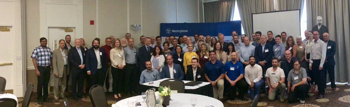 WECNuclear's tweet image. Yesterday, we proudly welcomed NA Engineering Associates to the Westinghouse family at a celebratory event in Stratford, Ontario. Learn more about this recent acquisition: bit.ly/2YeXZ4Z #WeAreWestinghouse