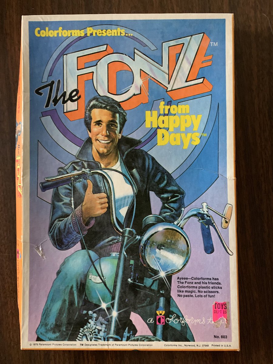 jpguse's tweet photo. @hwinkler4real Check out this find! Still the coolest guy in Milwaukee and one of my favorite TV characters of all time! #Ayyyyyy https://t.co/AJ1kTnPh2V