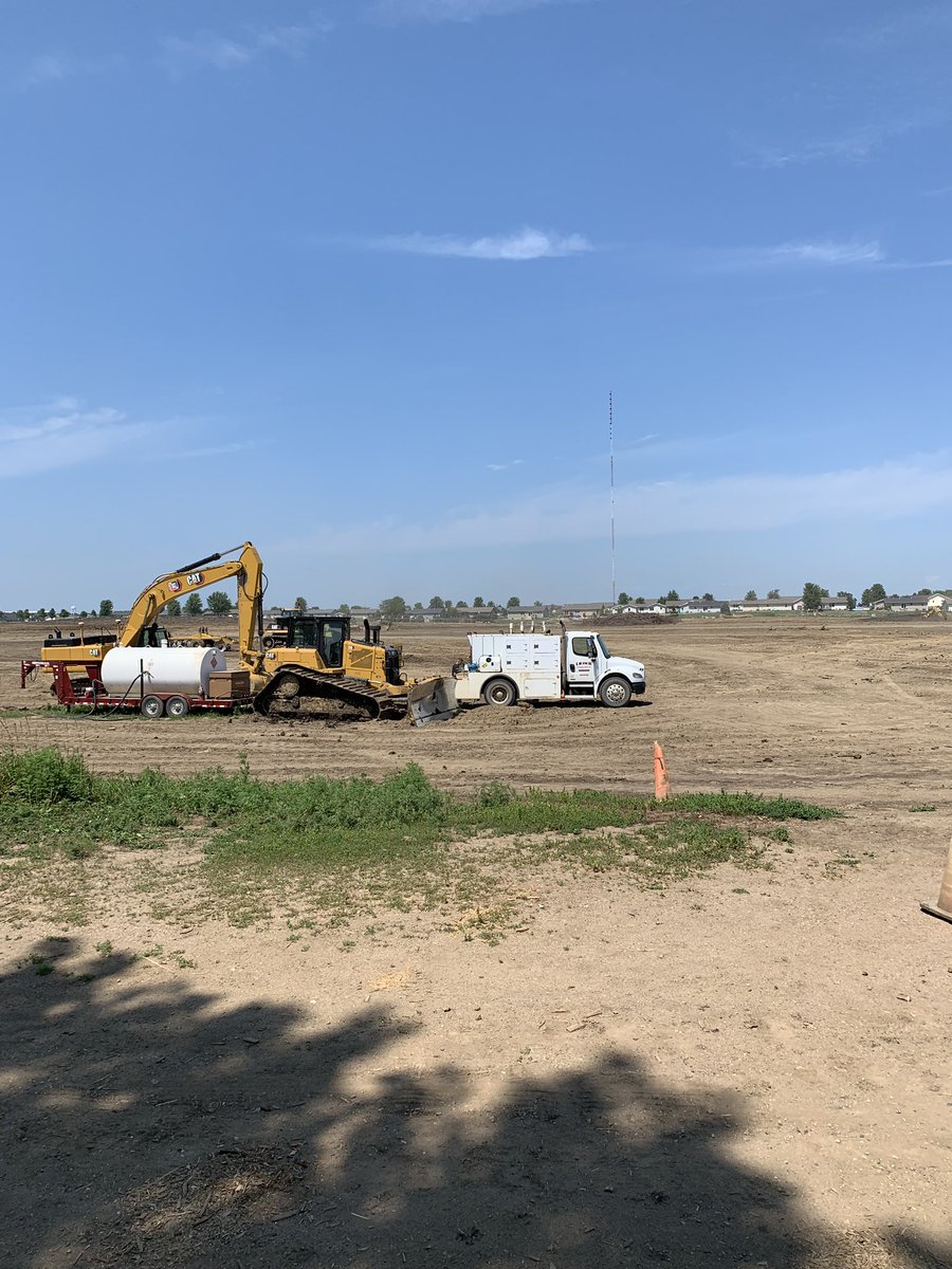 SiouxCenterHS's tweet photo. Lots of progress on the new High School.  Right on schedule! Go Warriors! https://t.co/RzF5hF67ta