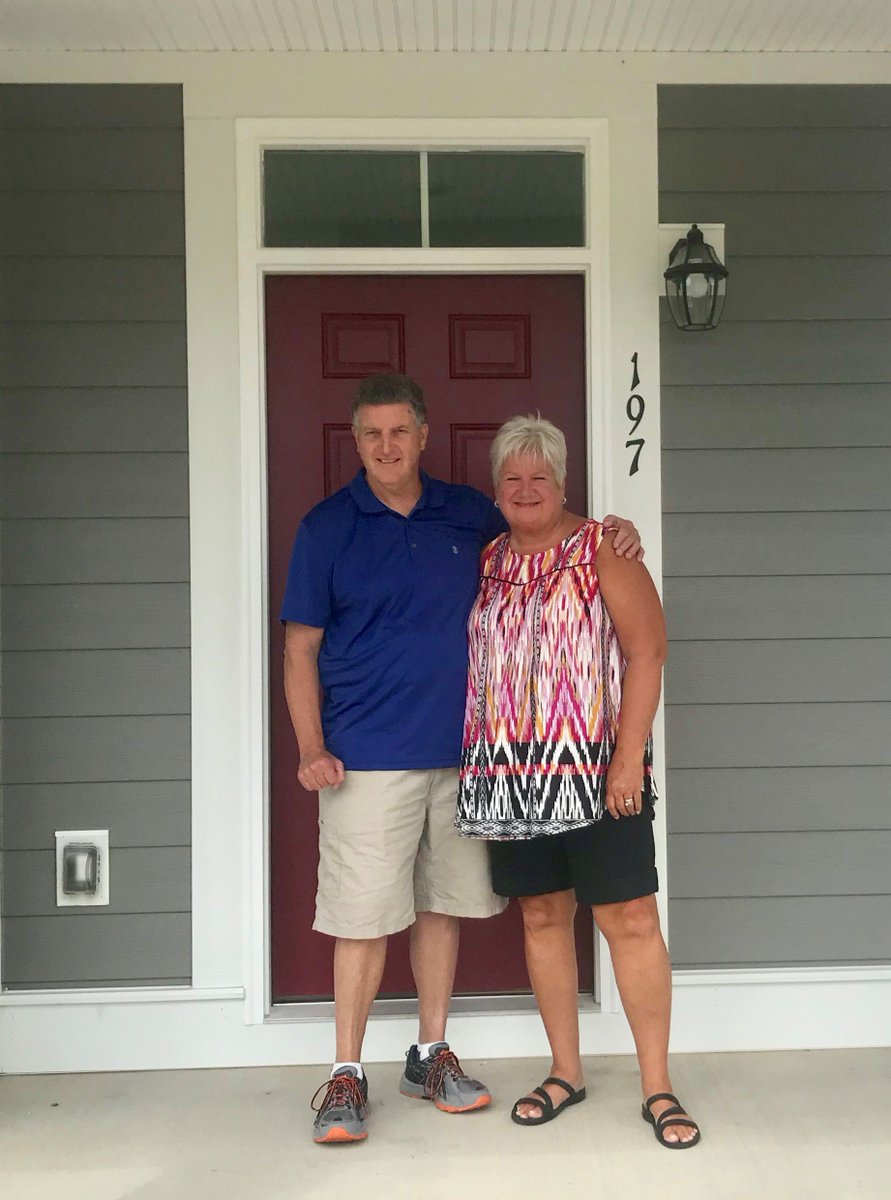 StatesonHomes's tweet photo. Meet Edward and Lisa, the newest homeowners in the #DalevilleTownCenter! We are so excited to have you in the neighborhood! https://t.co/zlLf8XhgRz