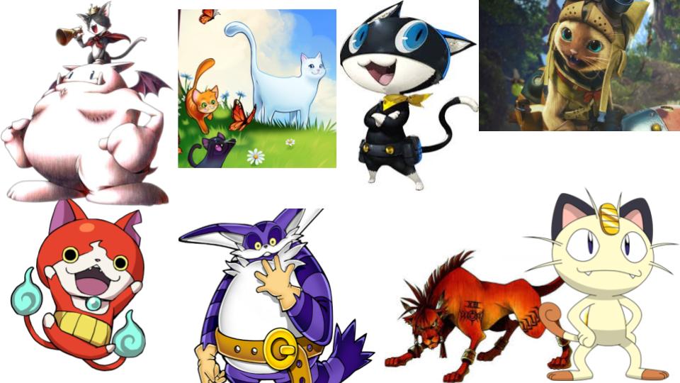 BSGamersPodcast's tweet photo. It's #Internationalcatday! Celebrate by naming some of your favorite #videogamecats. Some of ours are Red XIII from @FinalFantasy 7, the Palicos from @MonsterHunter World, Big the Cat from @Sonic_Hedgehog and Meowth from @Pokemon. What are some of your favorite #videogamecats? https://t.co/pQFjOj1m1W