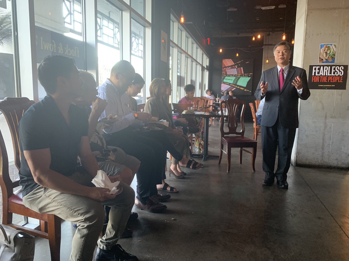 notake94's tweet photo. When you move the American family forward, you move the Asian American family forward - @tedlieu on @KamalaHarris and her 3 AM agenda. #ForThePeople #KHive https://t.co/J4v9rBmtfW
