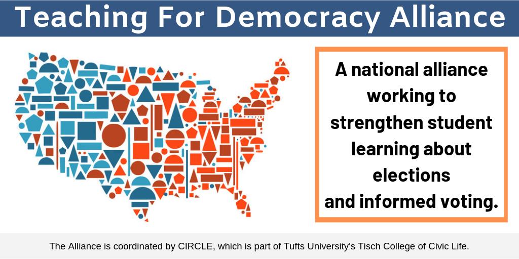 CivicYouth's tweet photo. As schools begin to start across the country, the #TeachingForDemocracy Alliance has curated a ton of #civic ed resources for schools &amp; #educators that include classroom activities, lesson plans, &amp; more.

Free resources &amp; more: https://t.co/SZJO8EM5ai

@icivics @facinghistory https://t.co/CoXoFtSDZm