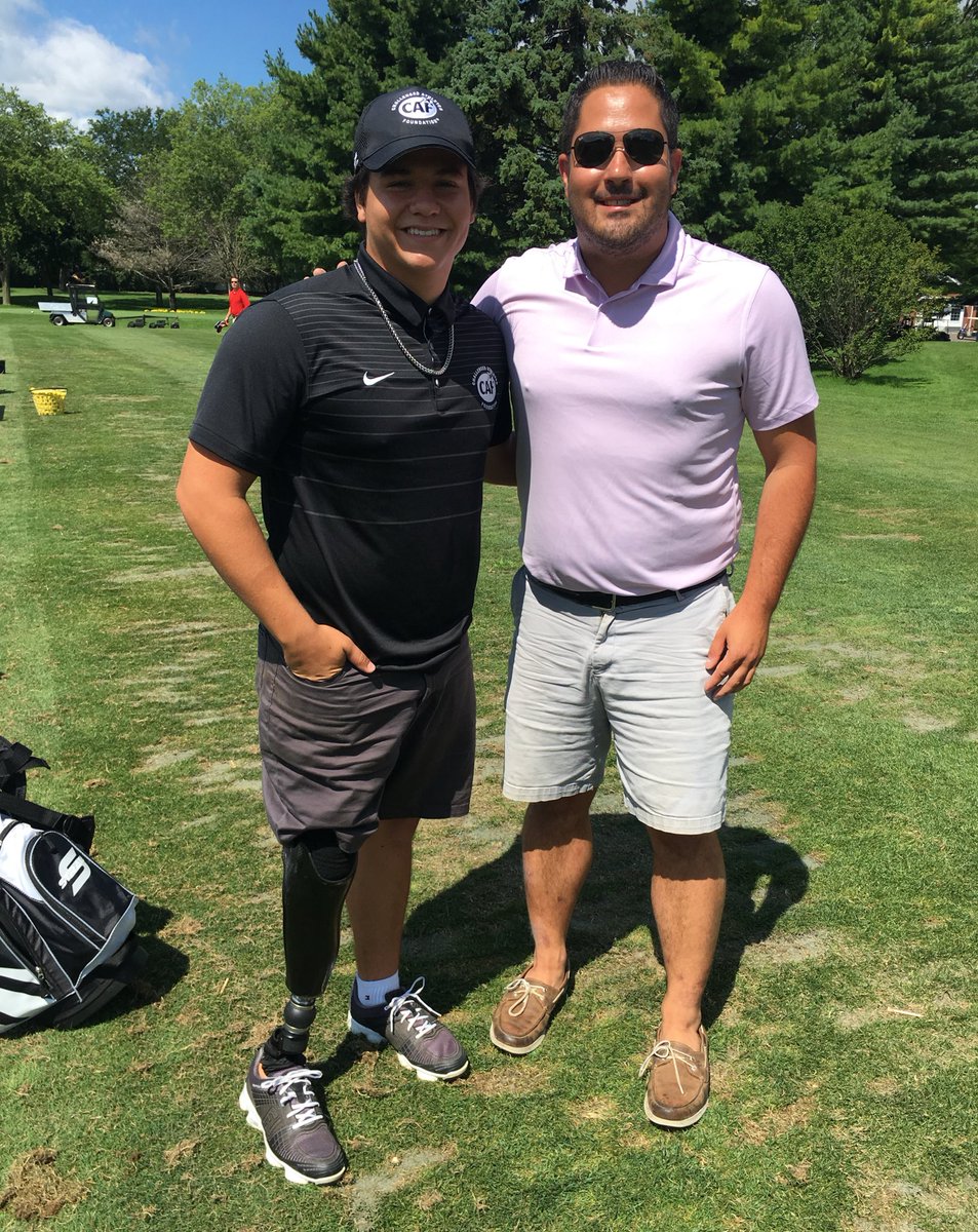 The kid who inspired <a href="/ZMiller86/">Zach Miller</a> is inspiring so many more. Great to finally meet <a href="/RuizA95/">Alex Ruiz</a> and join <a href="/CAFoundation/">Challenged Athletes Foundation</a> for the Bernie Lerner Memorial outing.