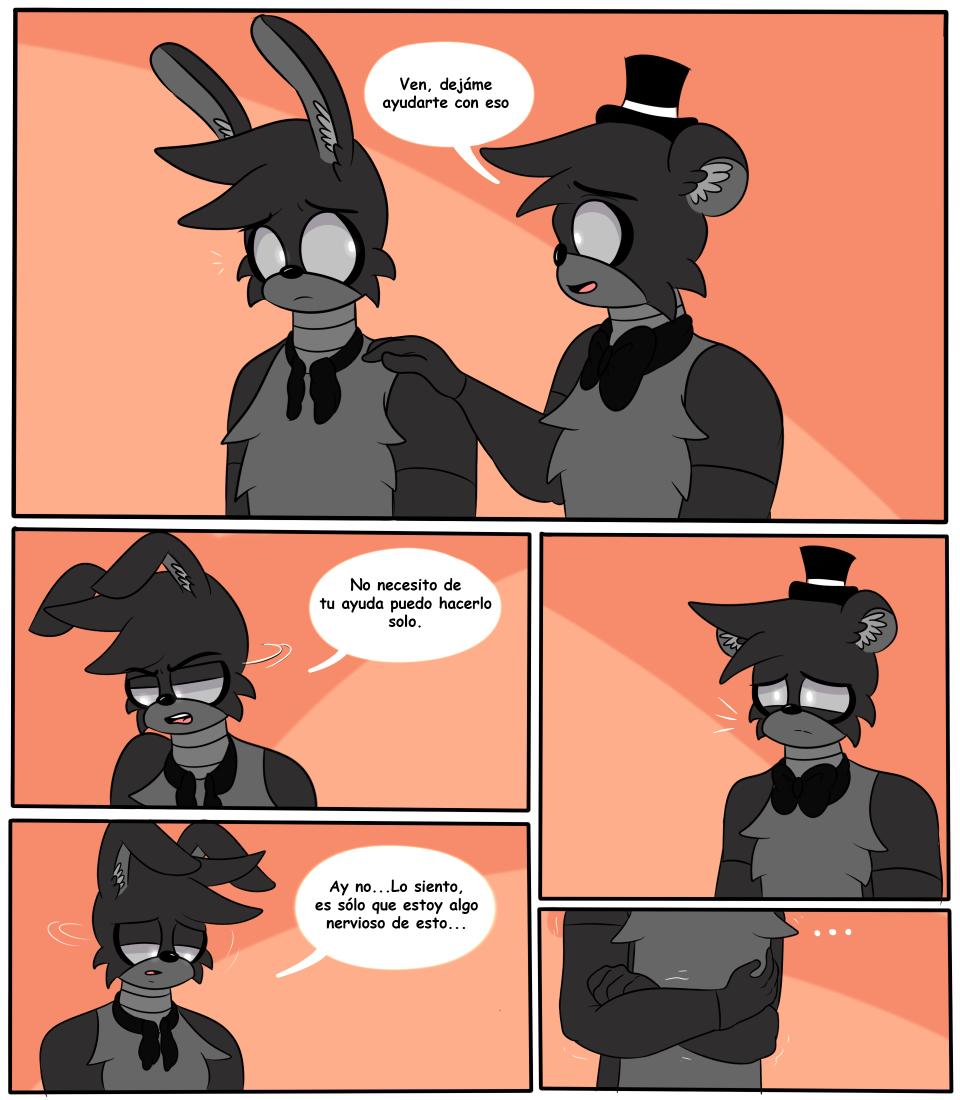 Gaby_Beart's tweet photo. Nuestro primer acto - Mini cómic Shadow Frennie - PART 4/5 ❤️
#myart #Digitalart #fnaf #fnafgf https://t.co/GGs2h3HeLa
