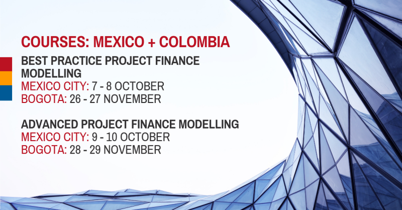 forvismazarsco's tweet photo. We have expanded the Corality Financial Modelling courses to MEXICO CITY and BOGOTA in Oct/Nov.
#financialmodelling #corality #courses #projectfinance https://t.co/2GYGfdYFxH