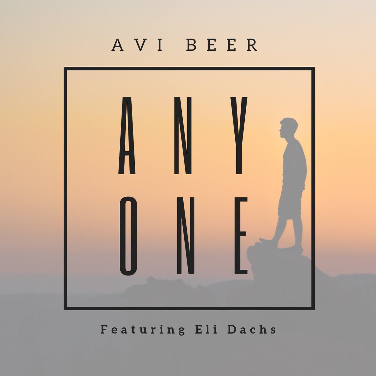 AviBeer's tweet photo. I am so happy to finally share with you the cover of my upcoming song called “Anyone”. For the past 6 months, I have been working on this special song with the incredible Jason Gold, and I can’t wait for you all to hear it this coming Monday! 
Featuring the talented Eli Dachs. https://t.co/Smqpyf2tRT