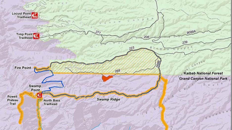 GrandCanyonNPS's tweet photo. Update 08/08/2019 Kaibab National Forest Institutes Temporary Area Closure for the Ikes Fire on the North Rim of Grand Canyon: https://t.co/rjaH4BkHcA #GrandCanyon #Arizona #Closure #FireInformation -mq https://t.co/IRYS8izuPs