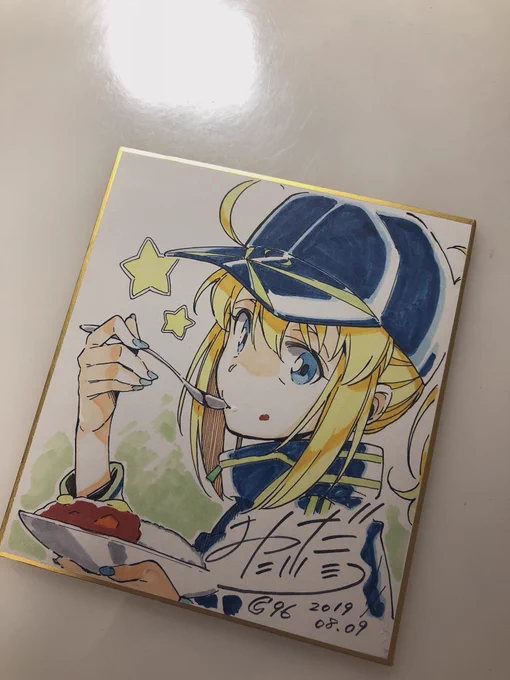 コミケ色紙ラストワン用。ヒロインXX 