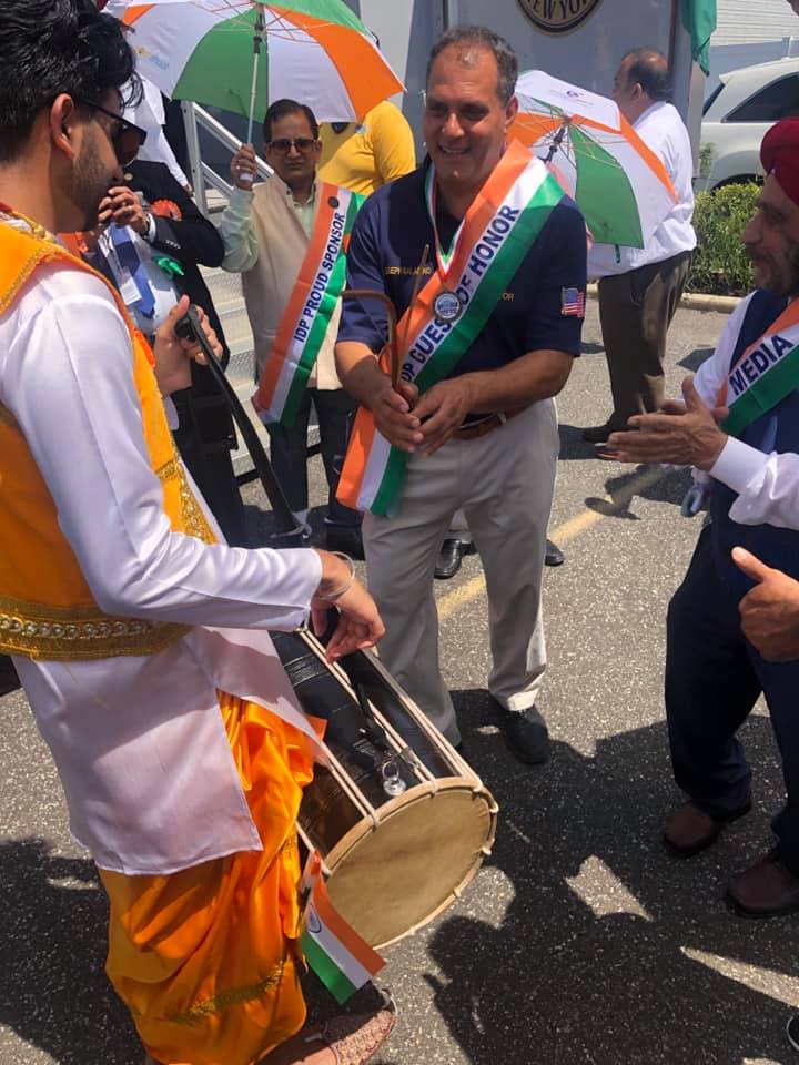 We celebrated India-American Heritage today in Hicksville at the India Day Parade. I hope everyone enjoyed the festivities.