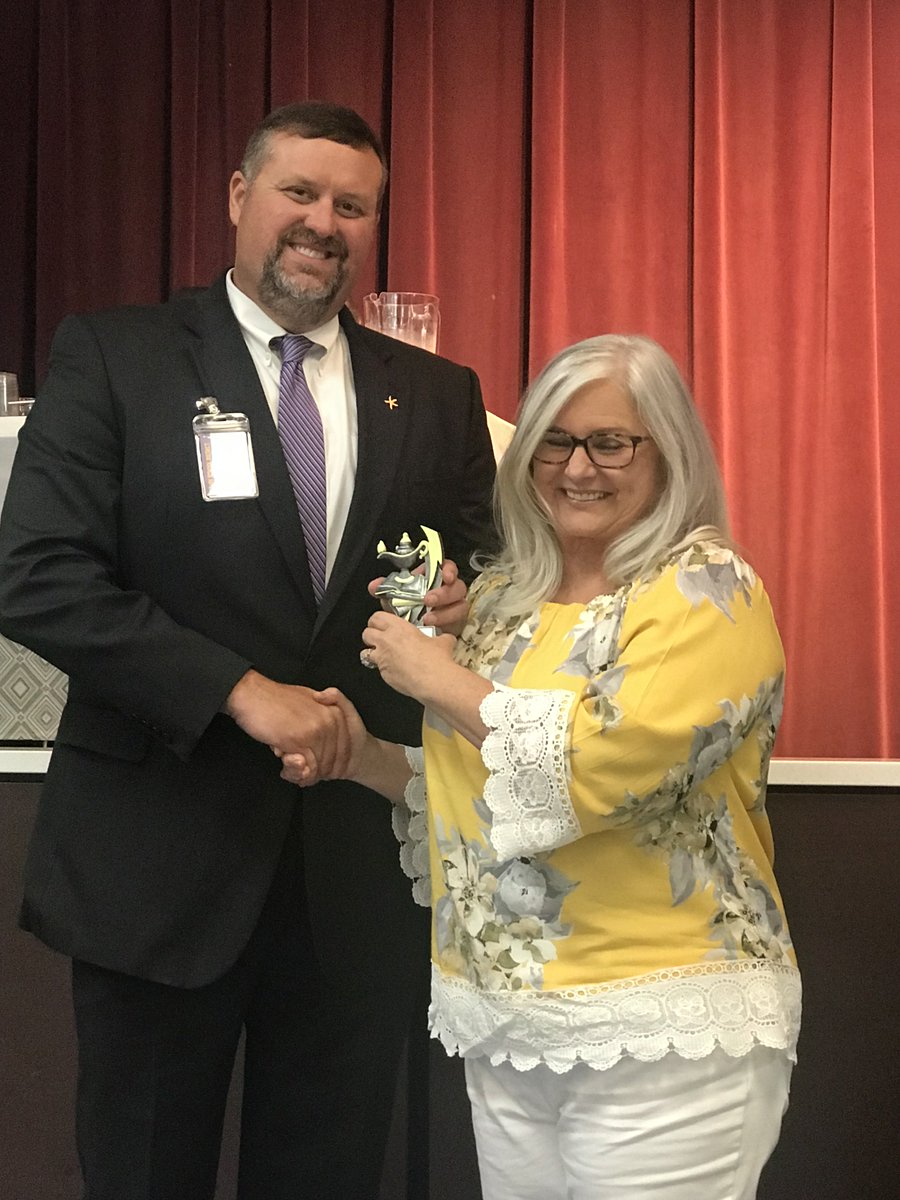 Congratulations to OMS Teacher of the Year Mary Lou Shaffer!