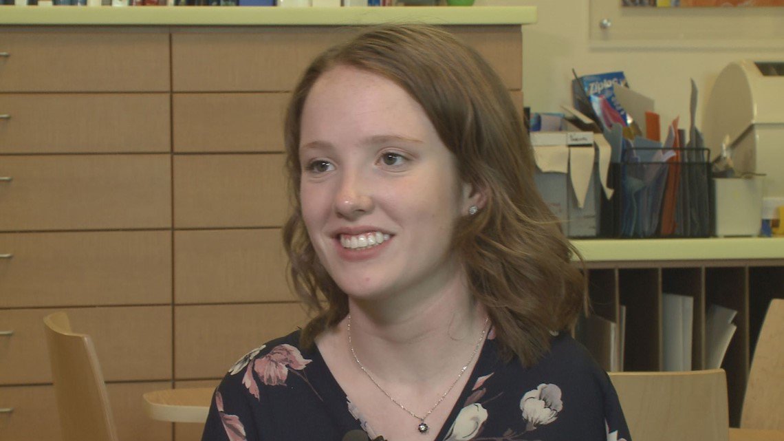 AOTAIncPR's tweet photo. What an inspirational young woman! She will be a wonderful occupational therapist someday. Via @ksdknews https://t.co/SjkJ4sklMS https://t.co/WvIl4WsUoG