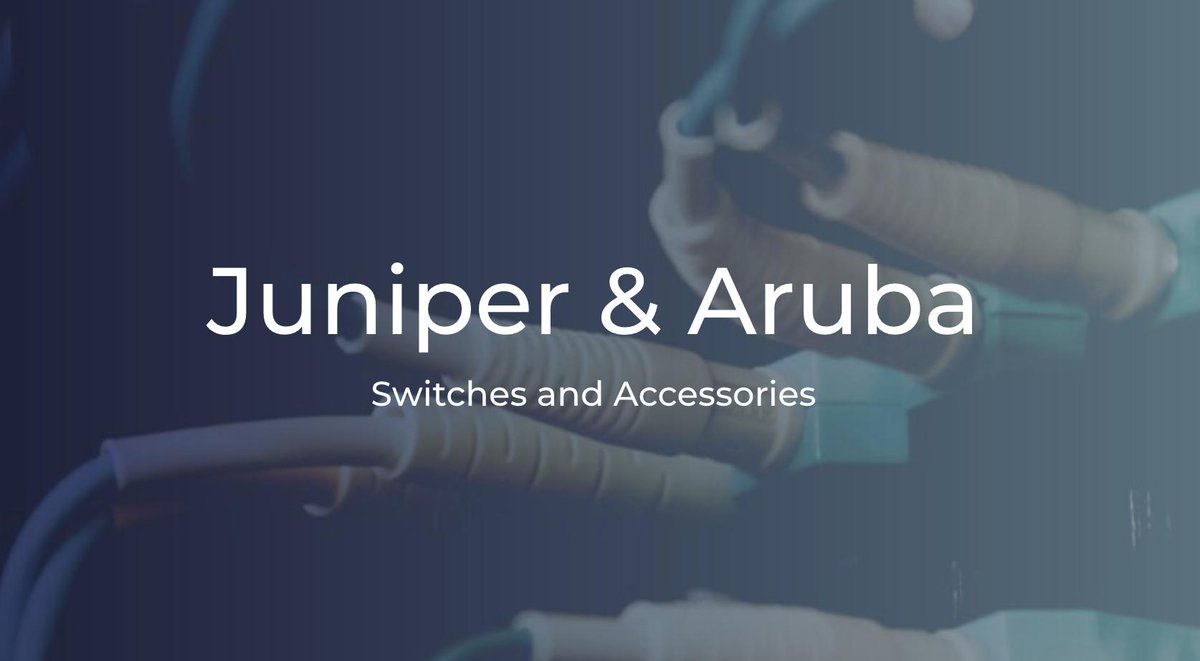 Pronetworkus1's tweet image. Are you ready to buy? At #ProNetworkUS we offer a full range of #Juniper &amp;amp; #Aruba products. As a customer-focused supplier of #networkequipment, we take pride in delivering high-quality products &amp;amp; #ITequipment that is compatible with your other systems bit.ly/2L0T8l3 #IT