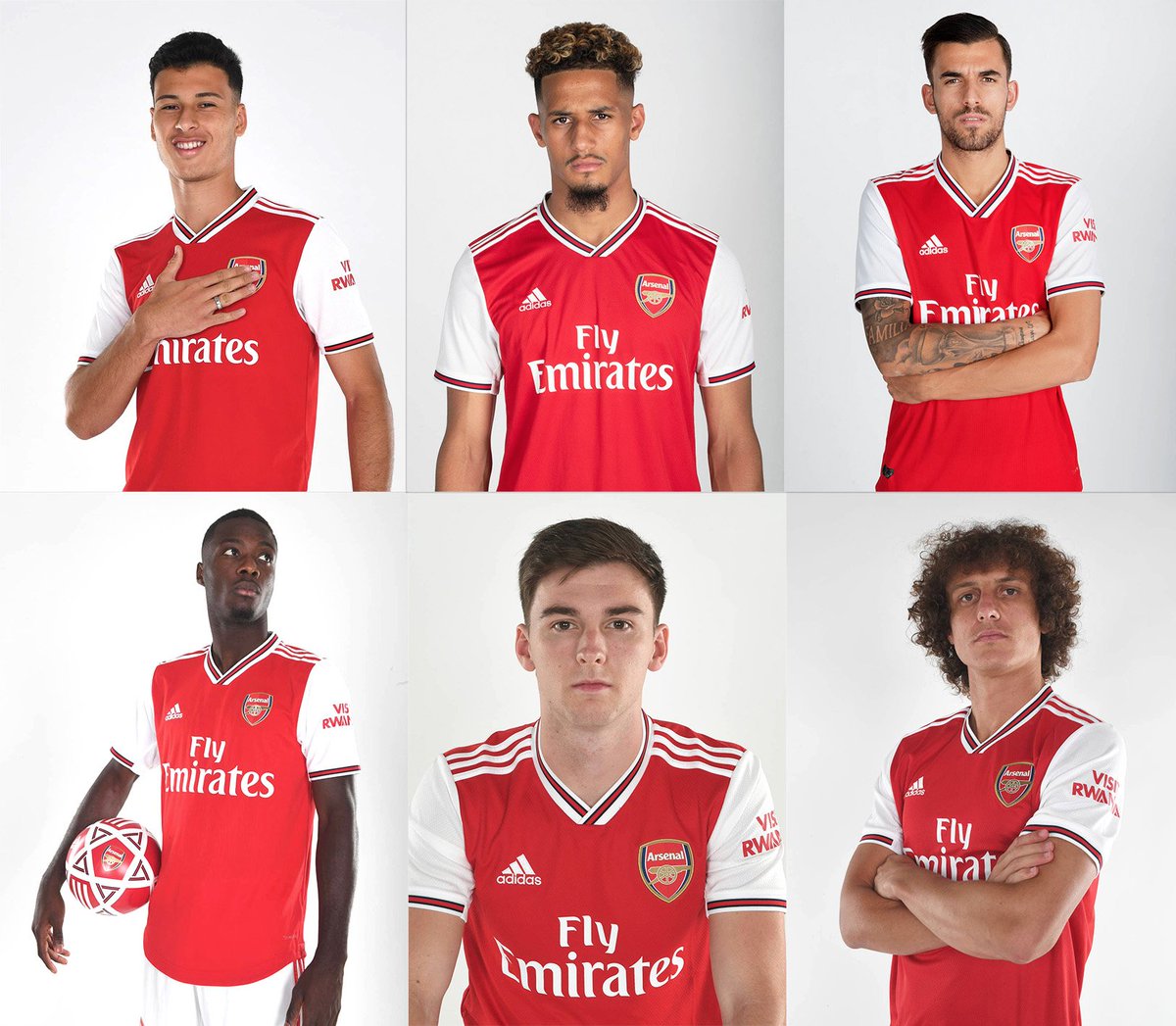 Looking forward to the new season #arsenal #afc #Martinelli #Saliba #Ceballos #NicolasPepe #Tierney #Luiz