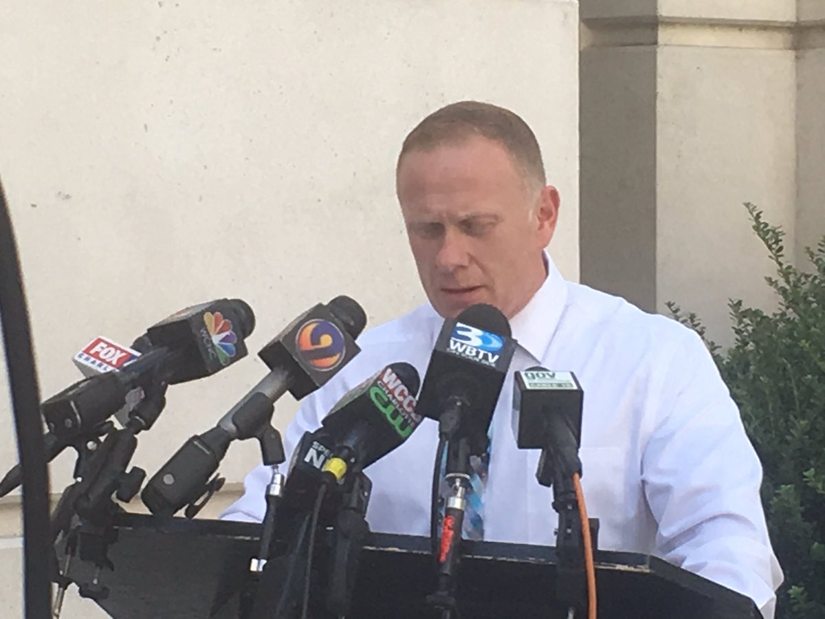 CMPD says an armed patron with a concealed carry permit shot 2 armed robbery suspects, killing 1 early this morning at the 7-Eleven on Brookshire Blvd. I’m LIVE with details at 4 and 5pm <a href="/WBTV_News/">WBTV News</a>