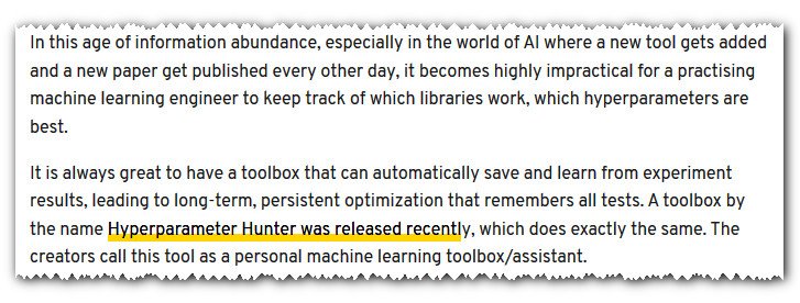 carlesdijous's tweet image. How To Solve The Never-Ending Pursuit Of Perfect #Hyperparameters bit.ly/2yIMpFc #AI