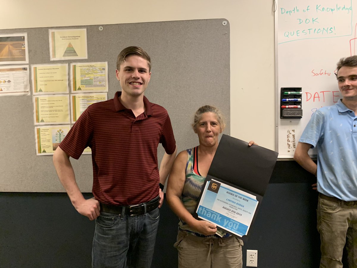 Congratulations to our rookie of the week, Cynthia! 
#NEDPrimeTime