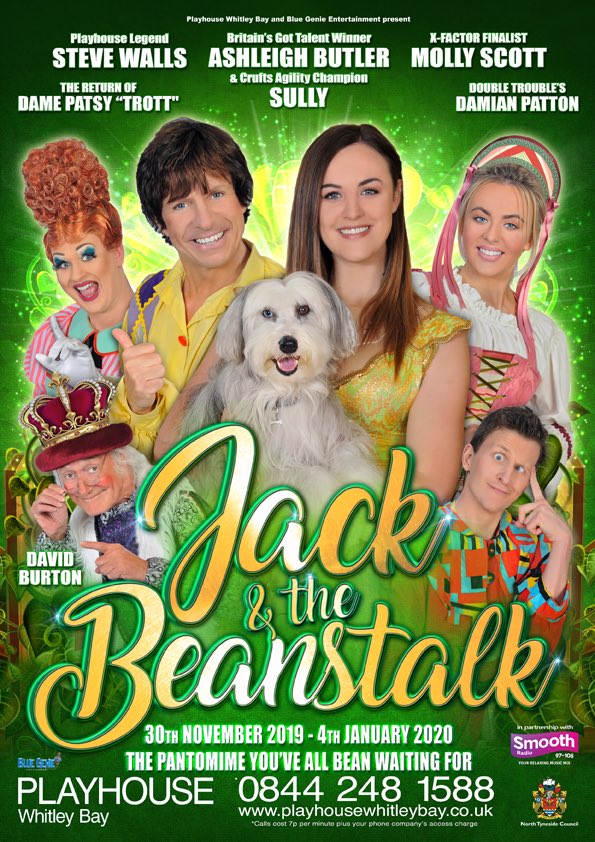 Here it is #panto poster for #jackandthebeanstalk <a href="/Playhouse_WB/">PLAYHOUSE Whitley Bay</a> #panto