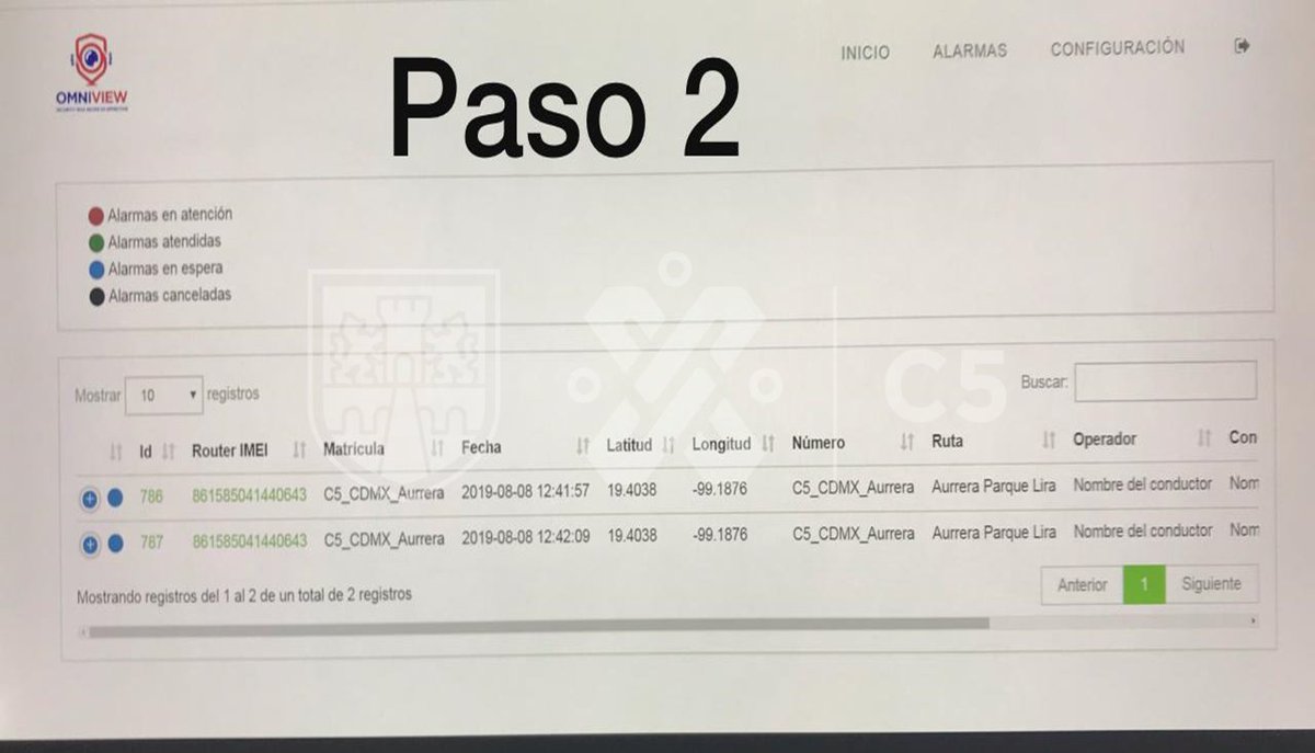 El C5 al recibir la alerta realizará el monitoreo correspondiente en tiempo real desde la cámara instalada en #MiNegocio.