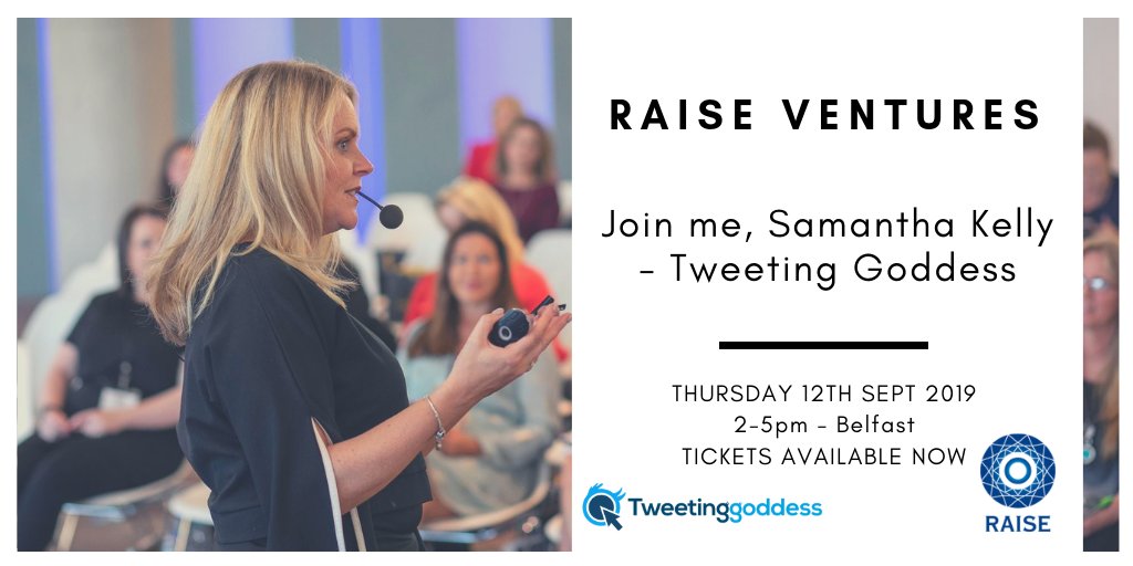 Tweetinggoddess's tweet photo. Hi #Belfasthour lovely to see you pop up! Will I see some of you at my Twitter workshop in @Raise_Ventures - Would love to see you there! Book now for some #Twittermagic https://t.co/up5SLx3xlu https://t.co/cin4YENFLG