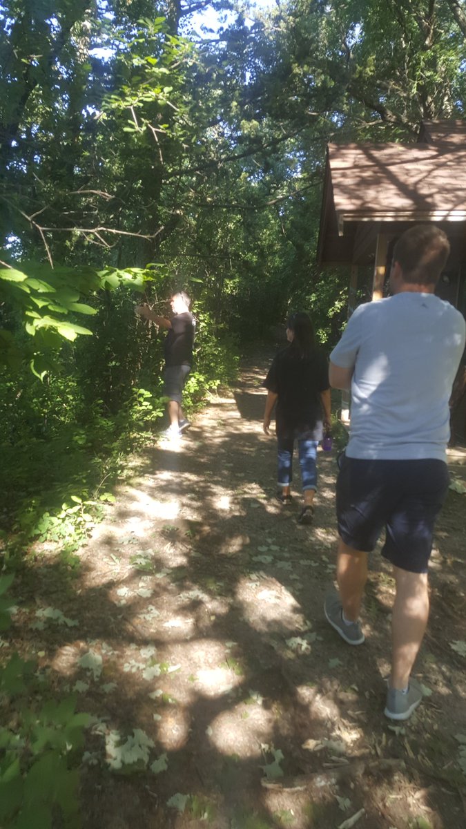 BelmoreTara's tweet photo. ABEC Admin Retreat at beautiful Camp Iduhapi today. Connecting a bit to nature and to each other. It's going to be a great year Phoenix! #edchat287 #phoenixrising @BBurns_ABEC @dawn22017 @gbeeck1 https://t.co/oVcVu2oVde