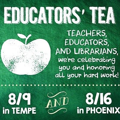 Supt_Hoffman's tweet photo. Celebrate the first weeks of school! Join @changinghands in Tempe on 8/9 and in Phoenix on 8/16 for their Teacher Appreciation Night celebrations. 

🍎Tempe: https://t.co/K8CgoIAEGH
🍎Phoenix: https://t.co/wCsN6qqfnU https://t.co/SS84plHGL8