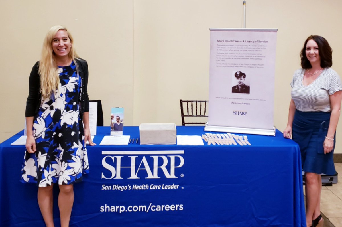 SharpCareers's tweet image. Our wonderful Talent Acquisition Specialist @sharphealthcare supporting the Men and Women of our Military at the Camp Pendelton Career Fair today. #GrowWithUs #FromCamouflagetoCare #Sharpshares #DowhatyouLove