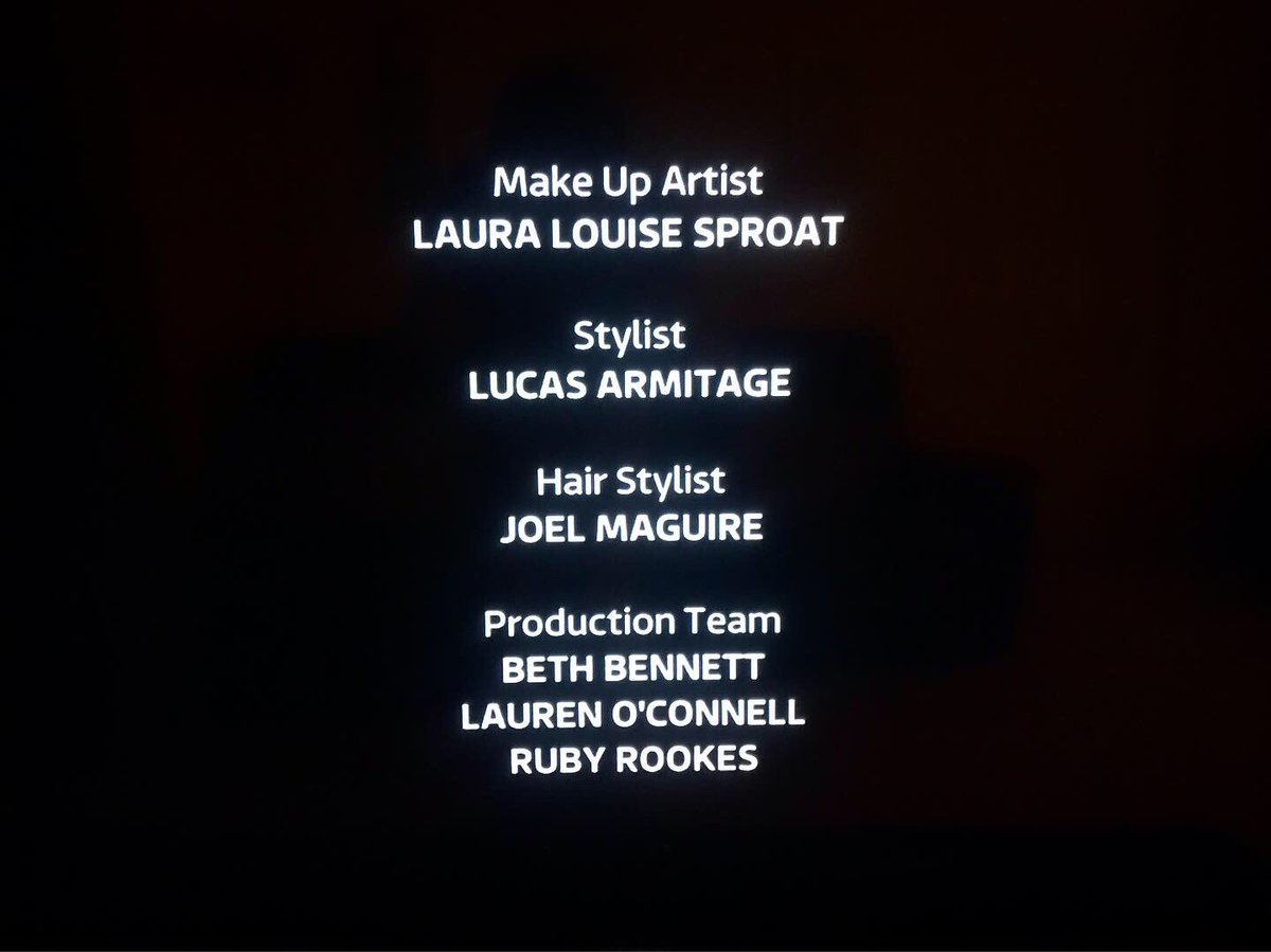 My credit for Gemma Collins: Diva Forever ✌🏻🎬 I hope everyone tuned in last night...If not watch it on catch up😊I had a lot of fun working on this show with an amazing crew! #DivaForever #GemmaCollins