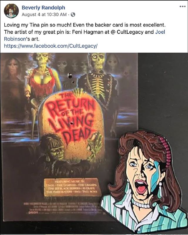 Cult_Legacy's tweet image. messenger feni3000 designed a pin for adept beverly randolph of return of the living dead. blessed by the gem ♦️
.
.
.
#returnofthelivingdead #beverlyrandolph #horrorpin #horrorpingame #cultmoviepins #cultlegacy