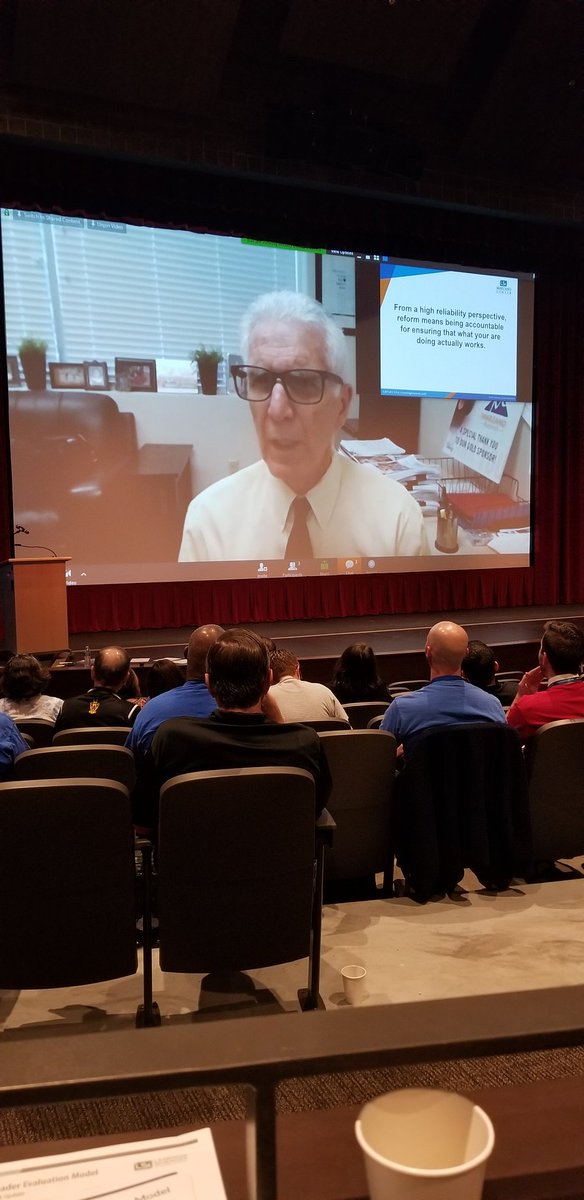 Day 3 of PPS Leadership Institute.  This morning we had the privilege of learning from <a href="/robertmarzano/">robert marzano</a>. #PPSTogether