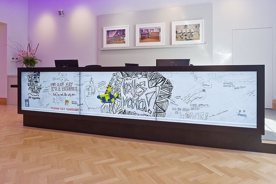 50 years ago today, photographer Iain Macmillan took one of the most iconic images in popular culture at Abbey Road, London.

Today, Abbey Road Studios thrives and Solid Fabrications is proud to play a small part in the story.

Corian Deep Nocturne. <a href="/cdukltd/">cdukltd</a> Photo Dominic Cole