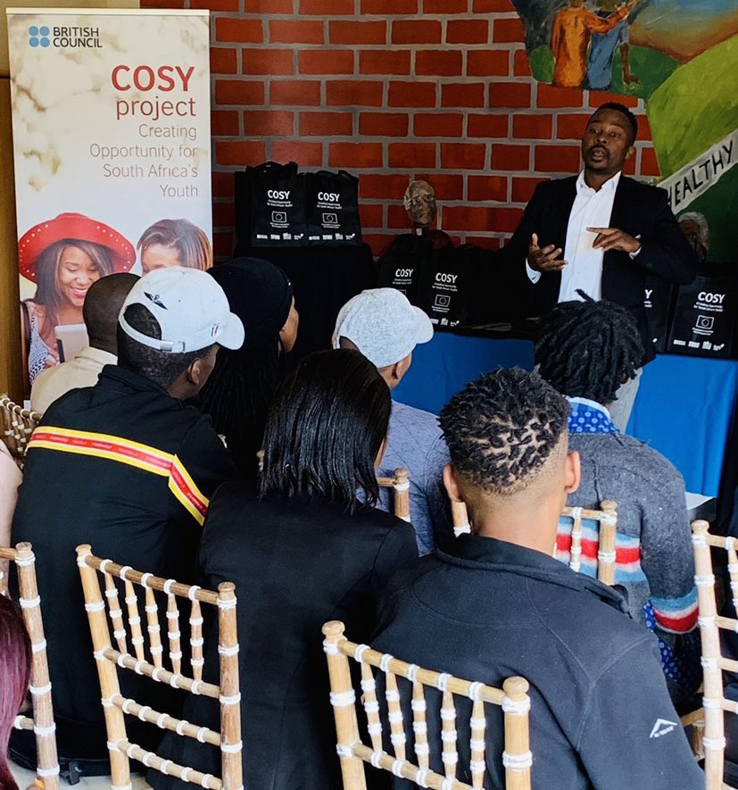 aussiendlovu's tweet photo. ๐ฒโBeing a social entrepreneur doesnโt means you always do what you love, but you identify gaps in the community and address themโ๐ฒ
Words from our guest speaker addressing 18 #COSYproject at Masiphumelele today.
His name is Siya Kasokomani, and he grows trees! ๐ณ ๐๐พ๐ @Psya83 https://t.co/yr8TPjI8jd
